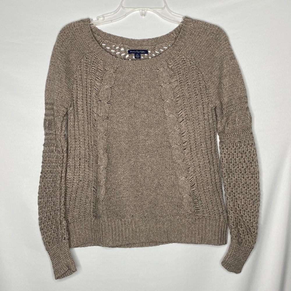 American Eagle Cable Knit Sweater